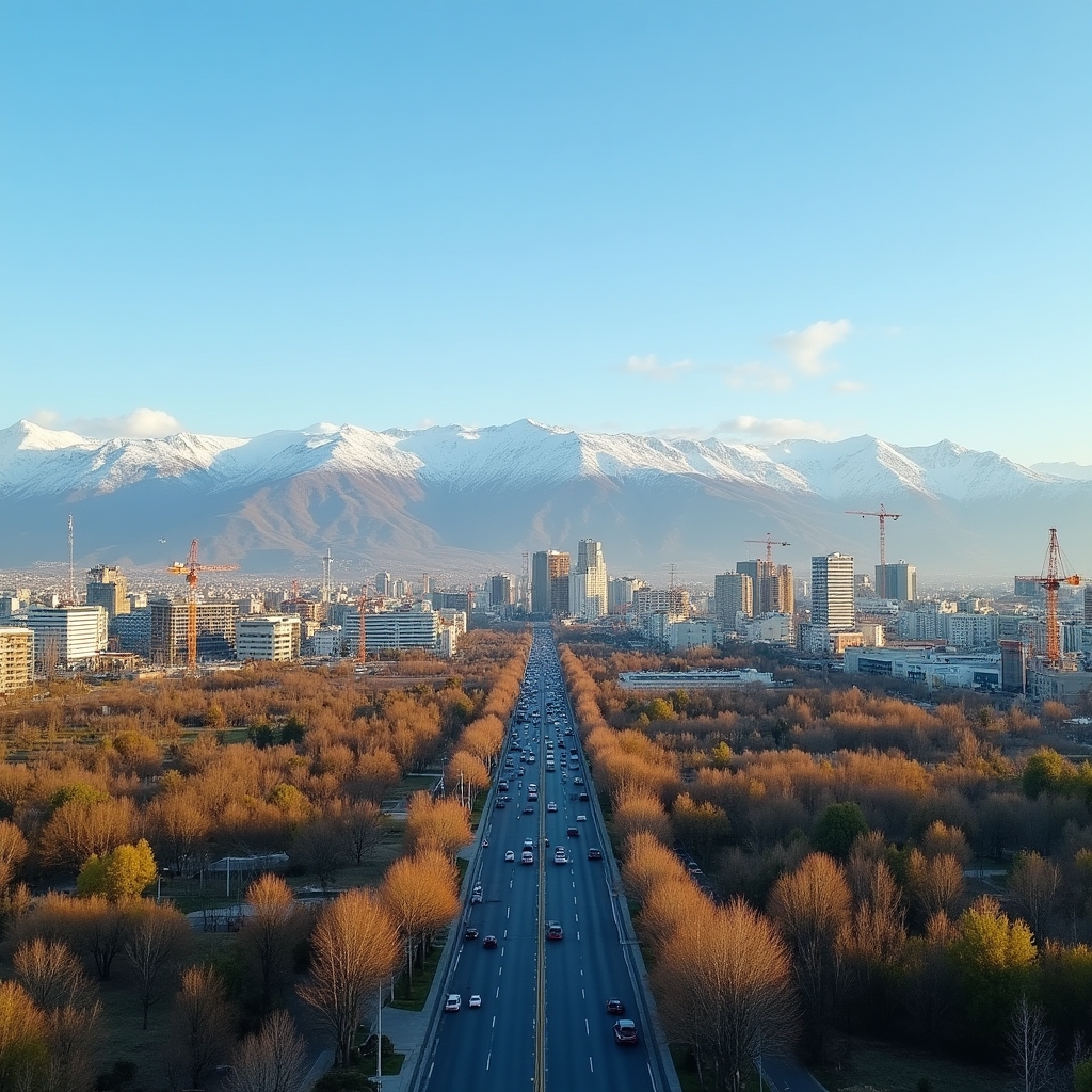 Вид на Алматы — зона обслуживания KSP Resource Base